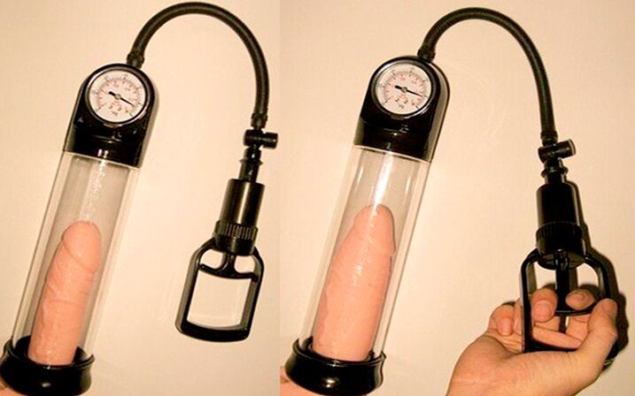 How to use a vacuum pump to enlarge member